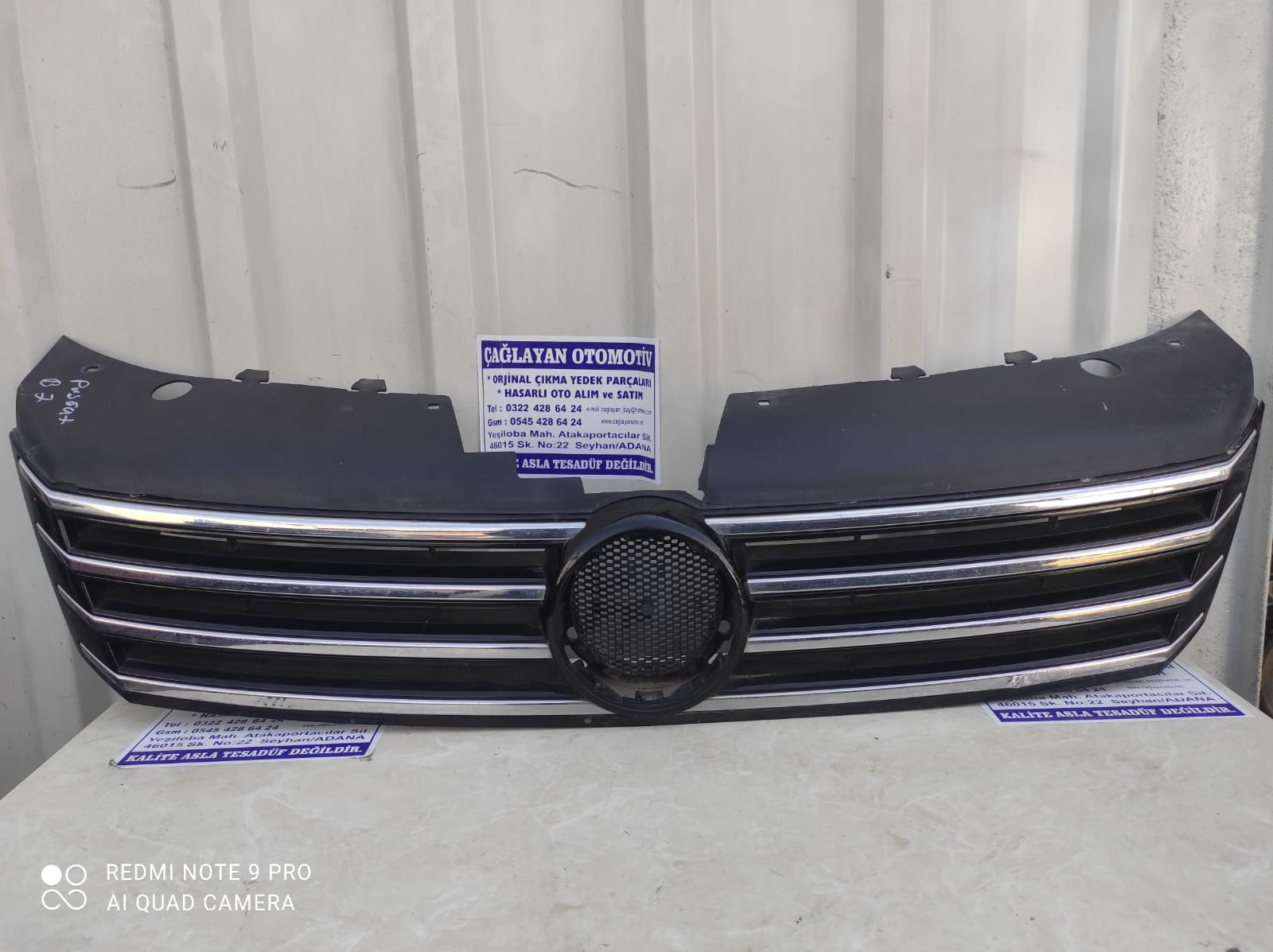 Volkswagen Passat B7 Panjur